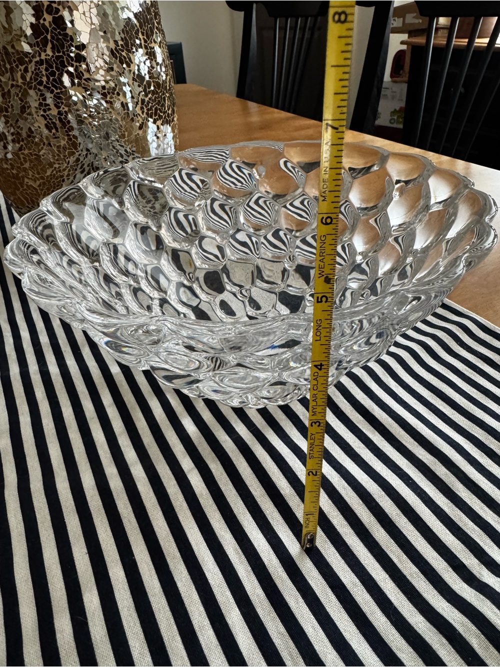 Orrefors Raspberry/Hallon Bowl - Anne Nilsson Design - Sweden Non Lead Crystal. - Picture 6 of 8